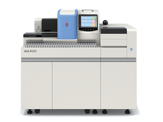 Tosoh AIA-900 Benchtop Automated Immunoassay Analyzer with 9 tray Sorter